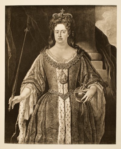 Königin Anne, veröffentlicht 1902 von Johann Closterman